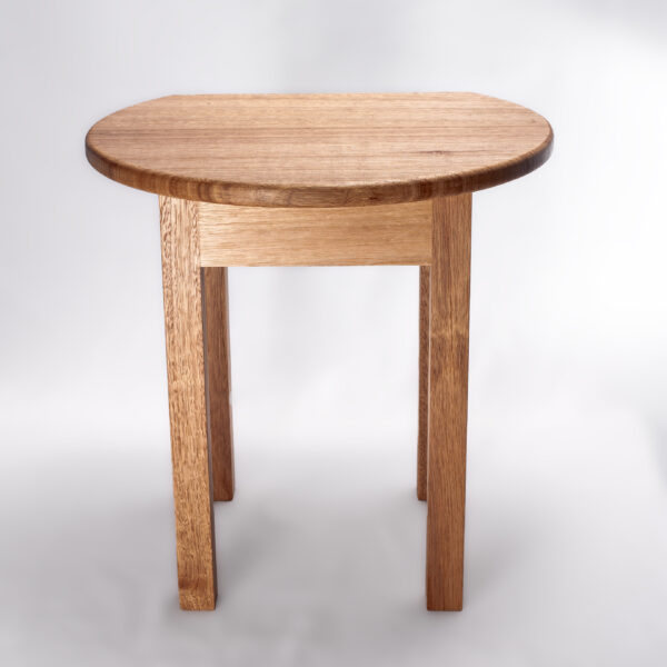 The Nook Sofa table, side table, natural wood hand crafted locally