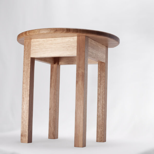 The Nook Sofa table, side table, natural wood hand crafted locally