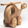 Handcrafted Wooden Helicopter Toy – Eco-Friendly & Safe for Toddlers