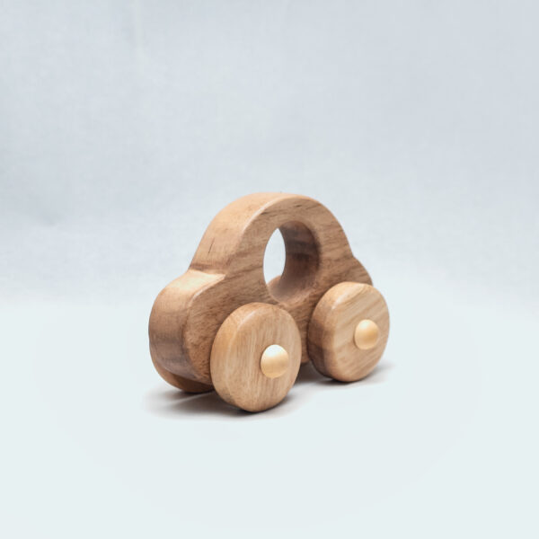 Handmade Wooden mini car Toy – Safe & Eco-Friendly for Toddlers