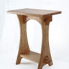 Slim - Knock down side table, natural wood hand crafted locally