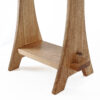 Slim - Knock down side table, natural wood hand crafted locally
