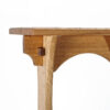 Slim - Knock down side table, natural wood hand crafted locally