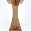 Slim - Knock down side table, natural wood hand crafted locally